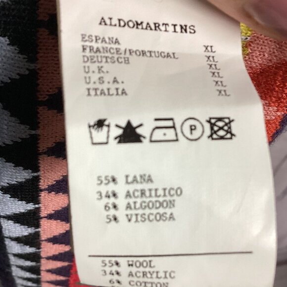 Anthropologie Aldomartins Barcelona Midi Striped Sweater Dress XL - Picture 5 of 12